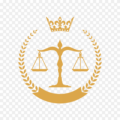 lawyer and law firm logo on transparent background png